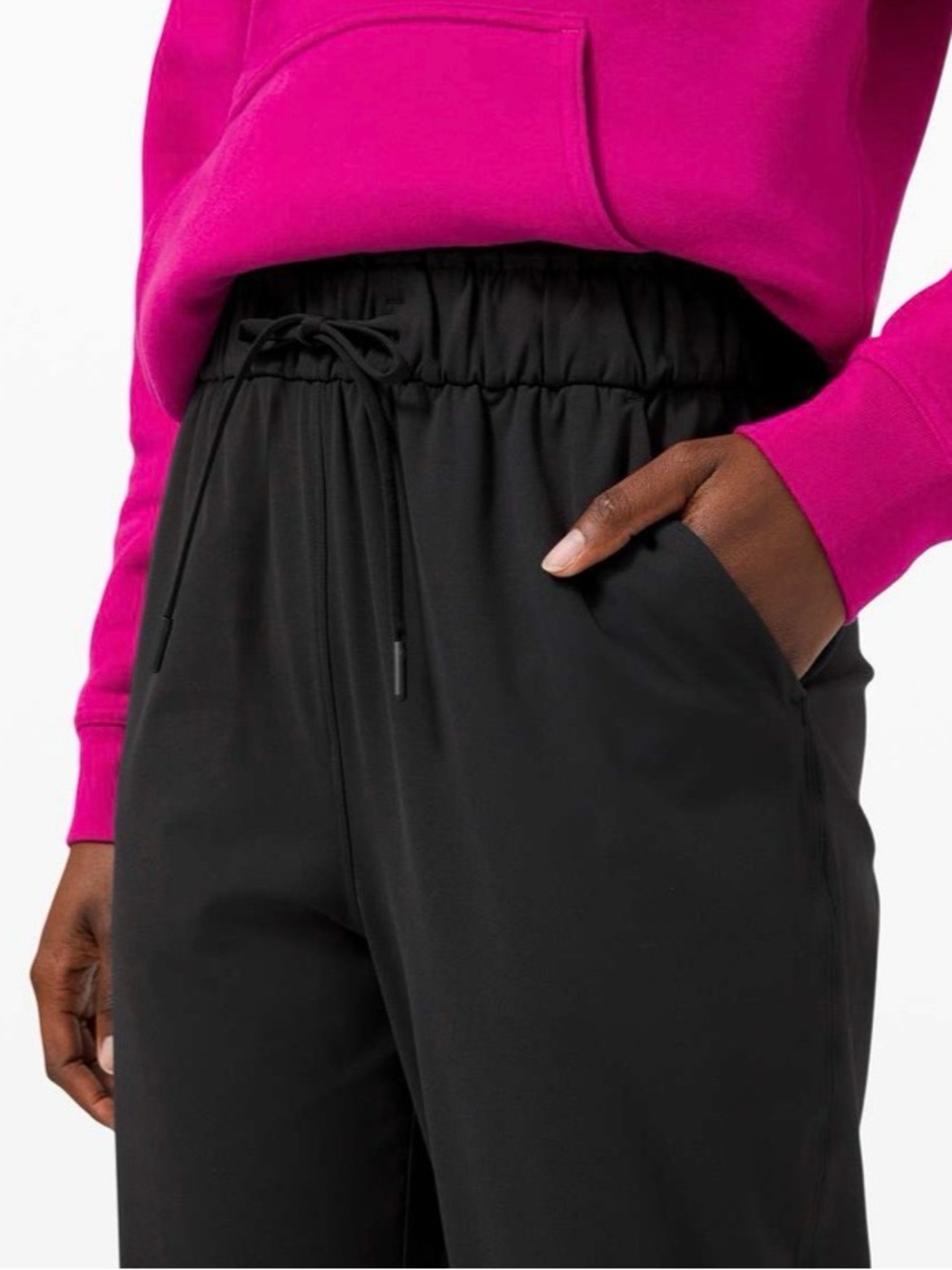 Lululemon Keep Moving Jogger Black Women’s Size 6 trackpants Athletic Casual - Picture 3 of 11